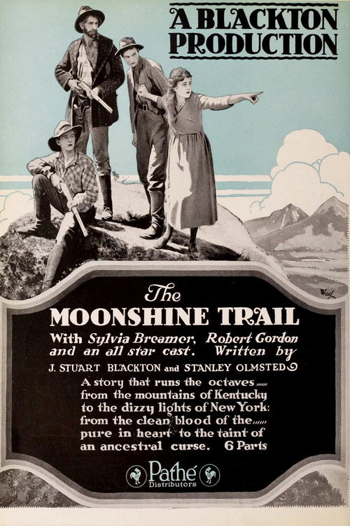 Movie poster for The Moonshine Trail (1919)