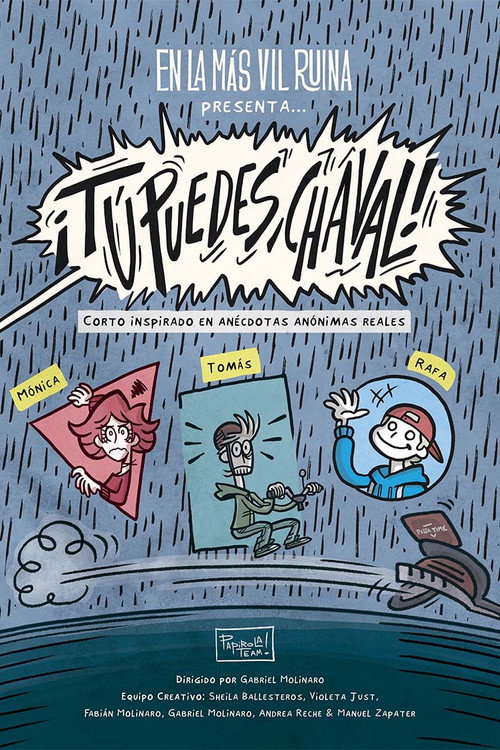 Movie poster for En la más vil ruina - ¡Tú puedes, chaval! (2024)