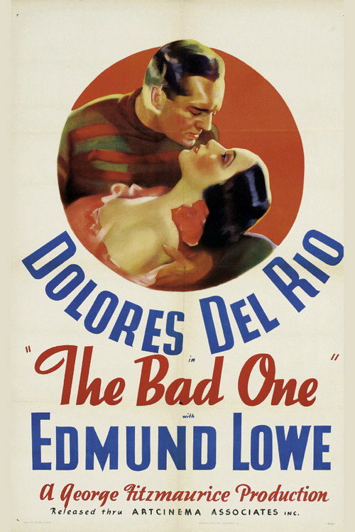 Movie poster for The Bad One (1930)