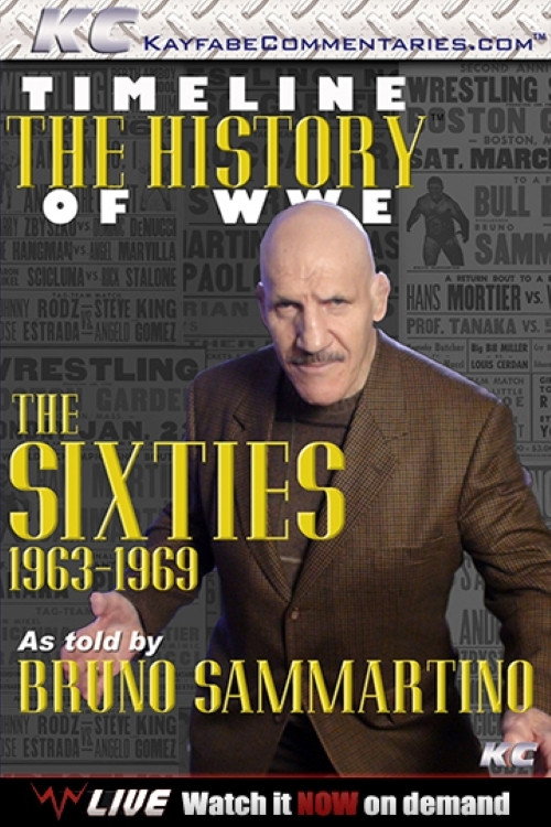 Movie poster for Timeline The History of WWE – 1963-1969 – As Told By Bruno Sammartino (2013)
