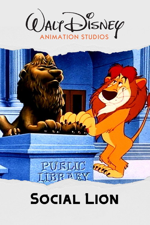 Movie poster for Social Lion (1954)