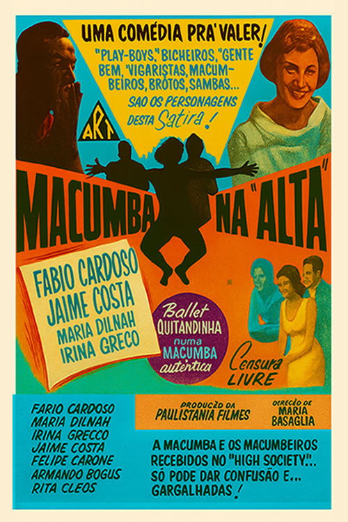 Movie poster for Macumba na Alta (1959)