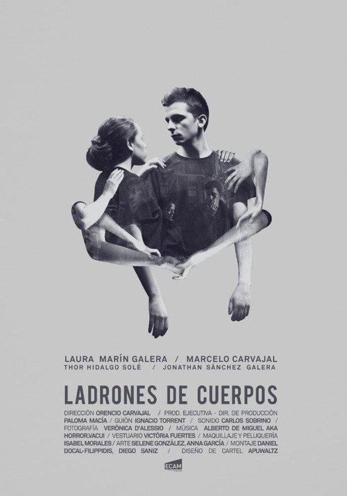 Movie poster for Ladrones de cuerpos (2017)