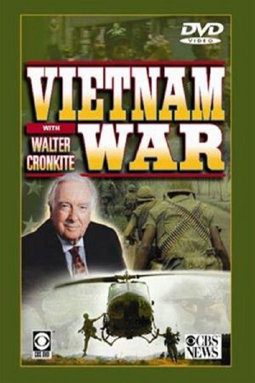 Vietnam War with Walter Cronkite poster