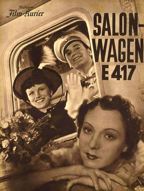 Movie poster for Salonwagen E 417 (1939)