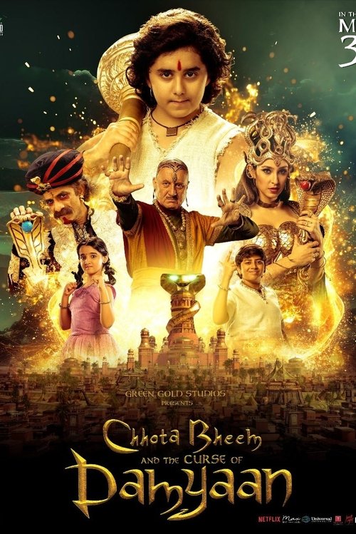 Movie poster for Chhota Bheem and the Curse of Damyaan (2024)