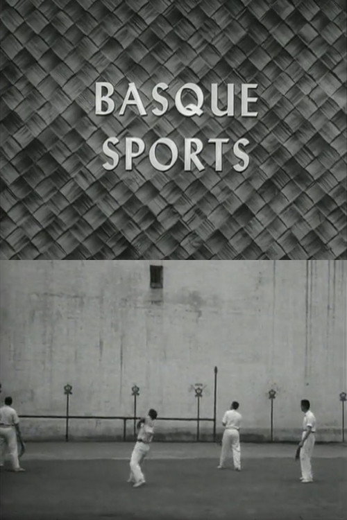Movie poster for Basque Sports (1957)
