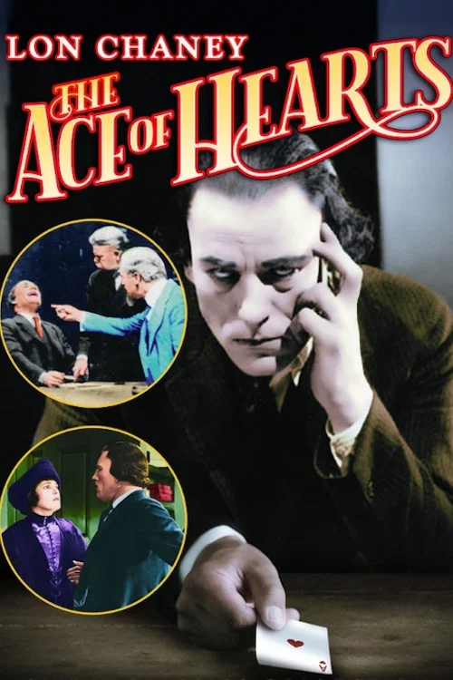 Movie poster for The Ace of Hearts (1921)