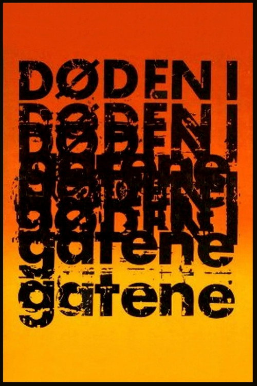 Movie poster for Døden i gatene (1970)