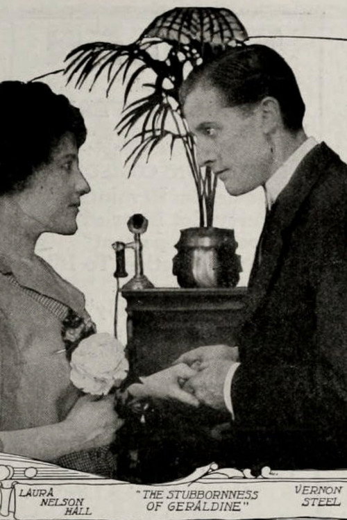 Movie poster for The Stubbornness of Geraldine (1915)