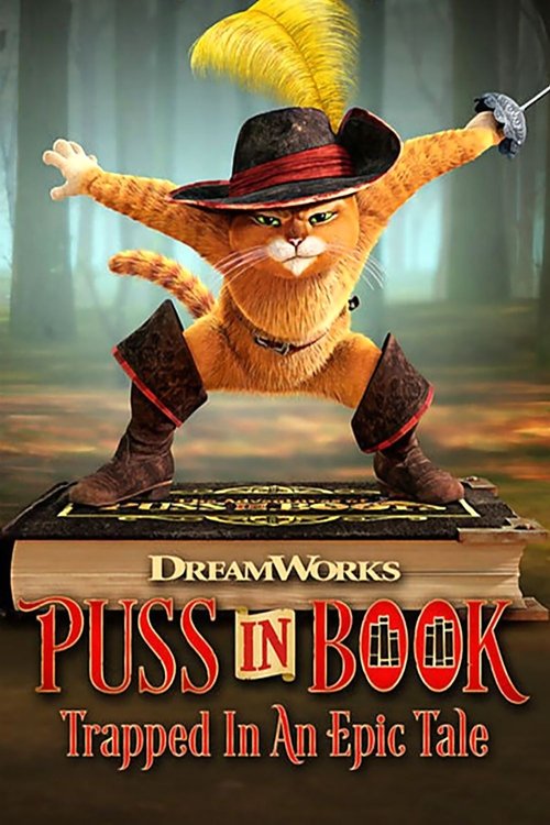 Movie poster for Puss in Book: Trapped in an Epic Tale (2017)