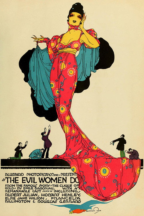 Movie poster for The Evil Women Do (1916)