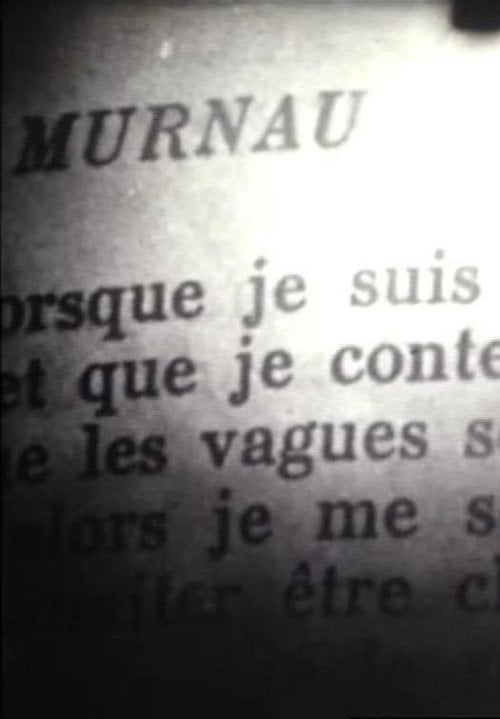 Movie poster for Murnau (1972)