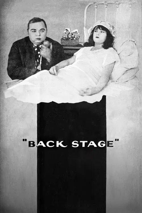 Movie poster for Back Stage (1919)