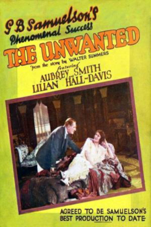 Movie poster for The Unwanted (1924)