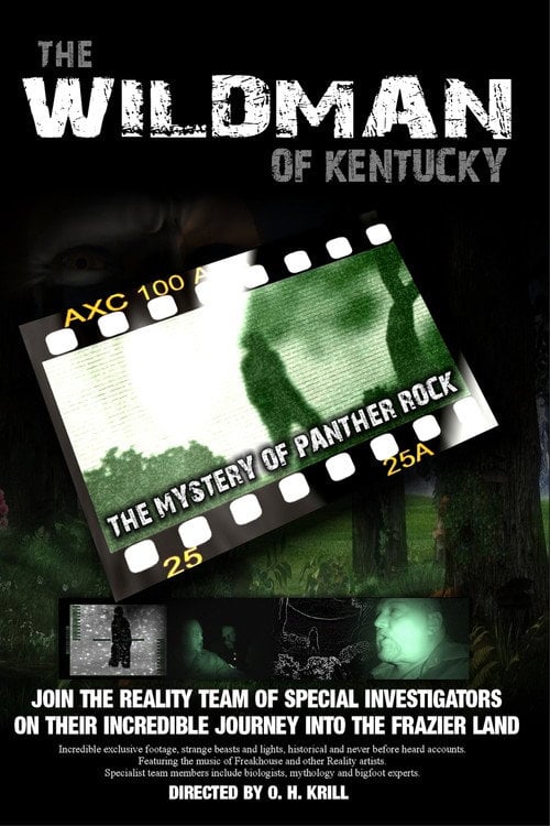 Movie poster for The Wildman of Kentucky: The Mystery of Panther Rock (2008)