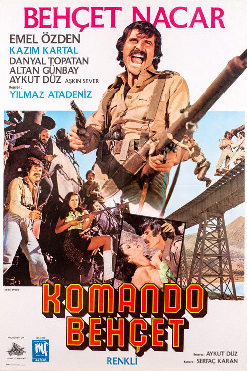 Movie poster for Komando Behçet (1974)