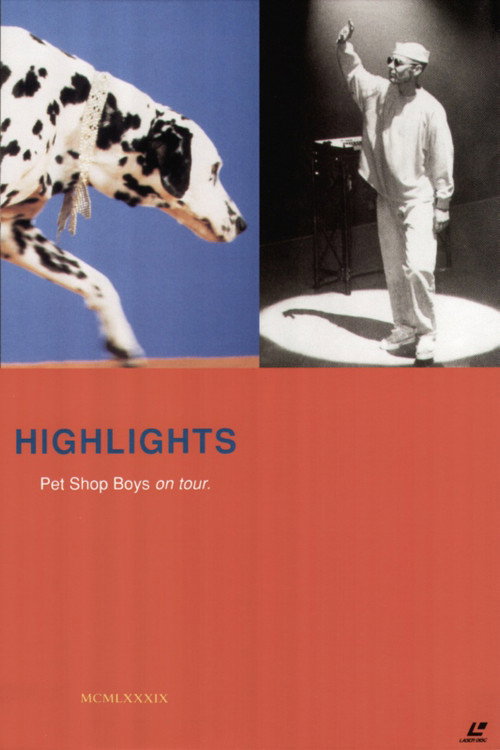 Movie poster for Pet Shop Boys - Highlights On Tour (1990)