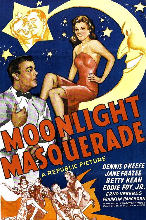 Movie poster for Moonlight Masquerade (1942)
