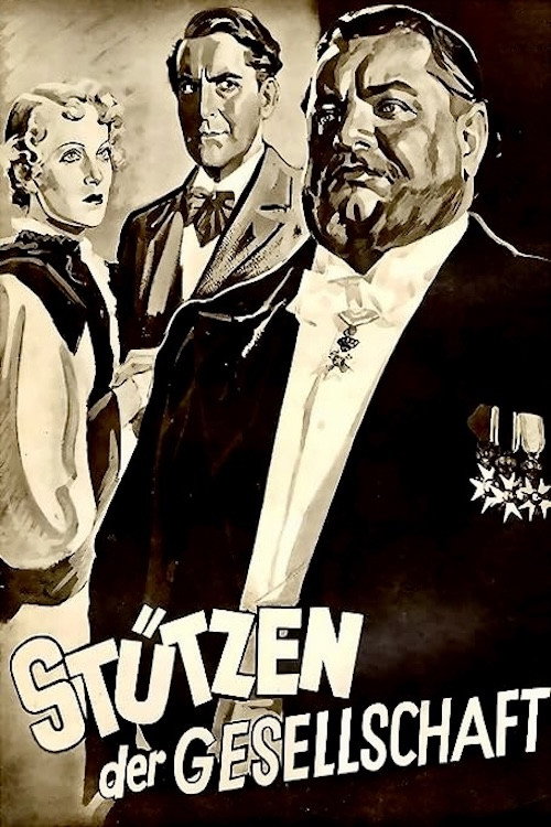 Movie poster for Pillars of Society (1935)