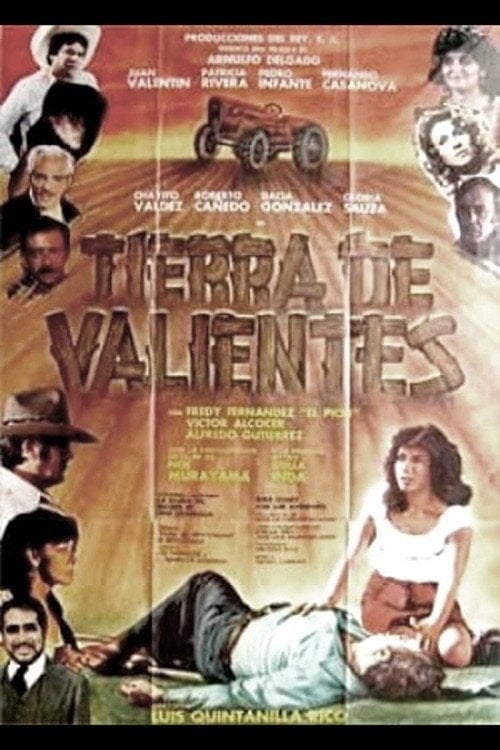 Movie poster for Tierra de valientes (1984)