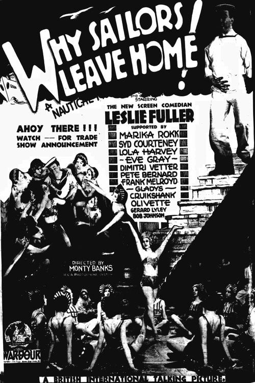 Movie poster for Why Sailors Leave Home (1930)