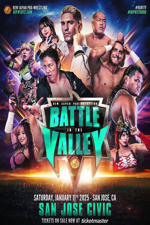 Movie poster for NJPW Battle in the Valley 2025 (2025)
