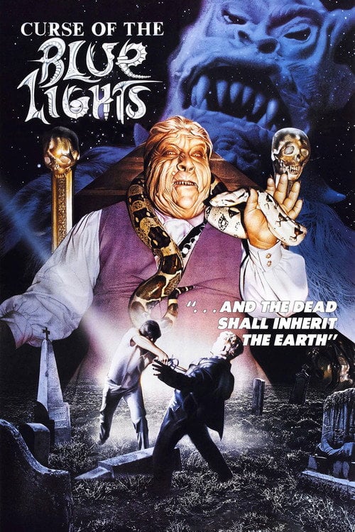 Movie poster for Curse of the Blue Lights (1988)