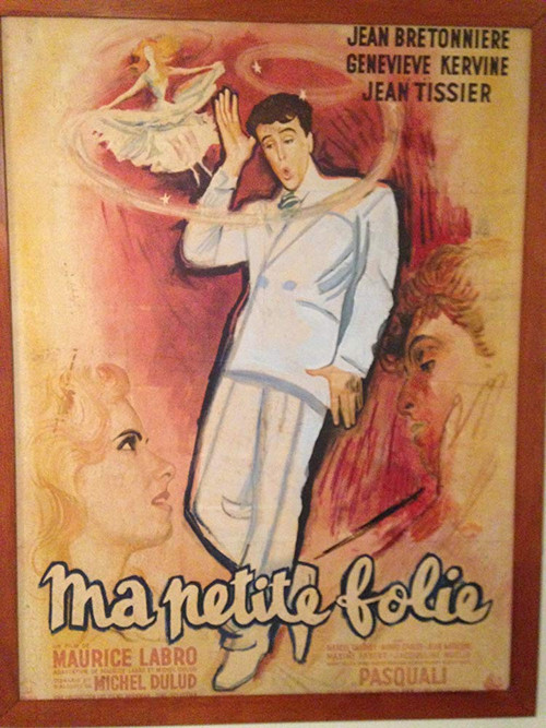 Movie poster for Ma petite folie (1954)