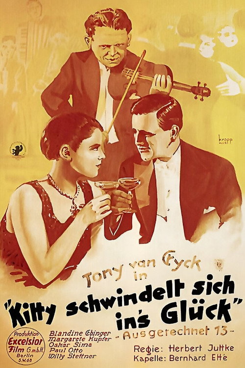 Movie poster for Kitty Cheats Her Way to Happiness (1932)