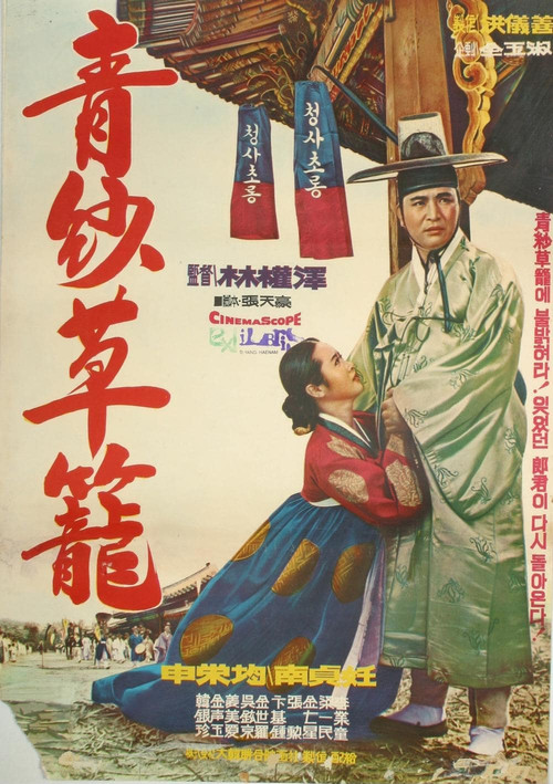 Movie poster for A Red-and-blue Gauze Lantern (1967)
