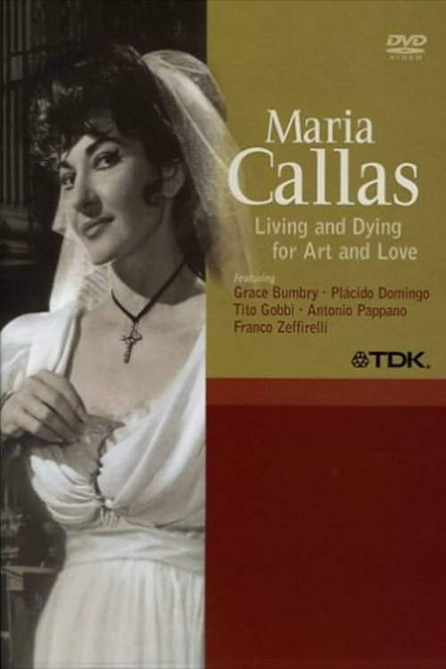 Movie poster for Maria Callas: Living and Dying for Art and Love (2004)