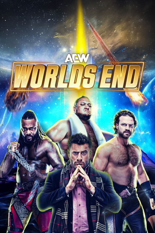 Movie poster for AEW Worlds End 2025 (2025)