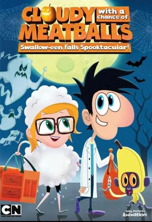 Movie poster for Cloudy with a Chance of Meatballs: Swallow-een Falls Spooktacular! (2017)