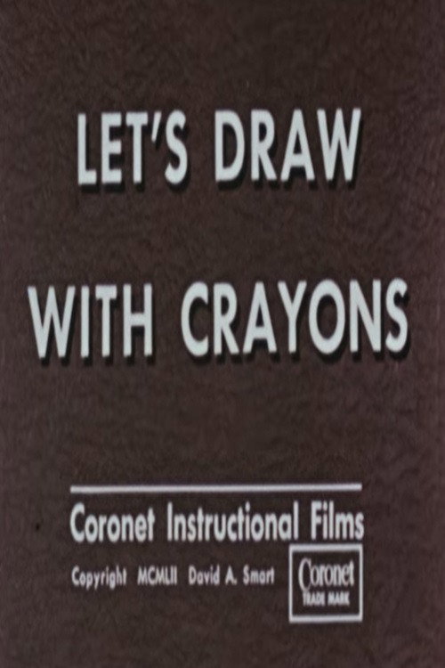 Movie poster for Let's Draw With Crayons (1952)