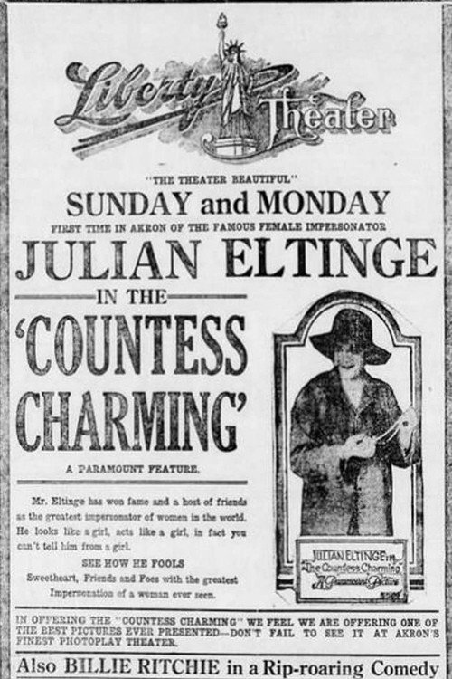 Movie poster for The Countess Charming (1917)