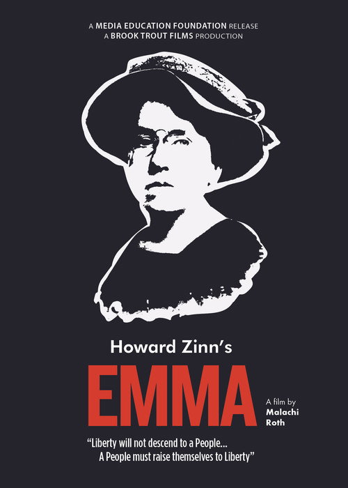 Movie poster for Howard Zinn's Emma