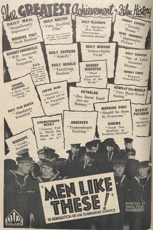 Movie poster for Men Like These (1932)