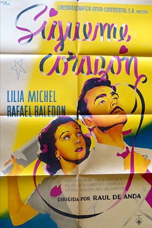 Movie poster for Sígueme corazón (1952)