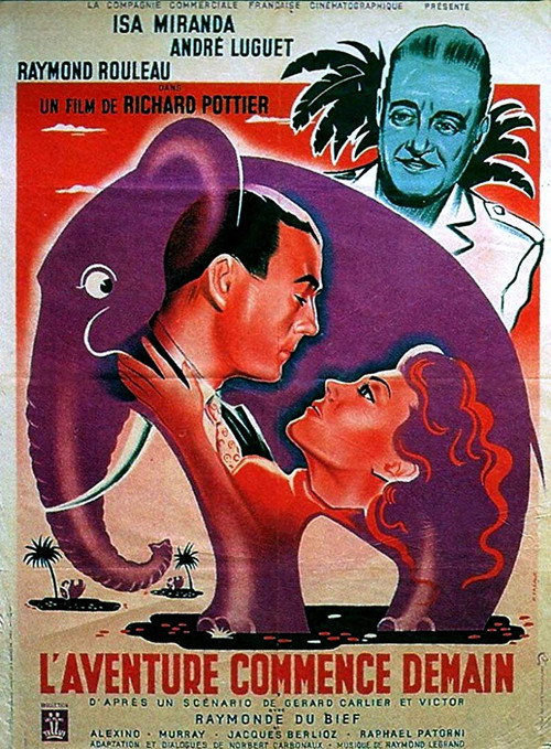 Movie poster for Adventure Starts Tomorrow (1948)