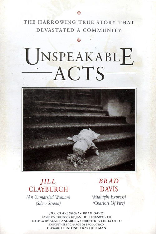 Movie poster for Unspeakable Acts (1990)
