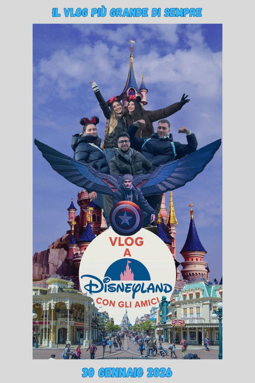 Movie poster for Vlog at Disneyland with Friends (2026)
