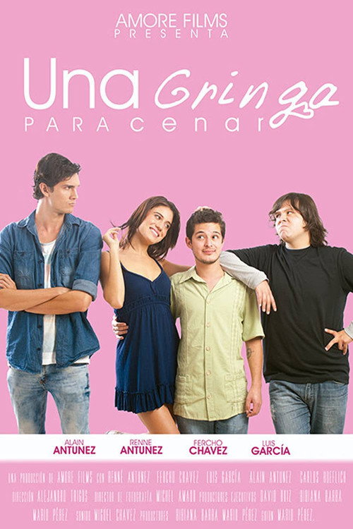Movie poster for Una gringa para cenar (2015)