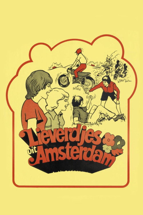 Movie poster for Lieverdjes uit Amsterdam (1974)