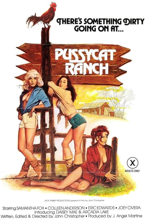 Movie poster for The Pussycat Ranch (1978)