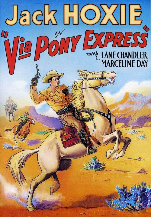 Movie poster for Via Pony Express (1933)