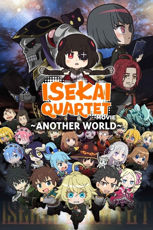 Movie poster for Isekai Quartet the Movie: Another World (2022)