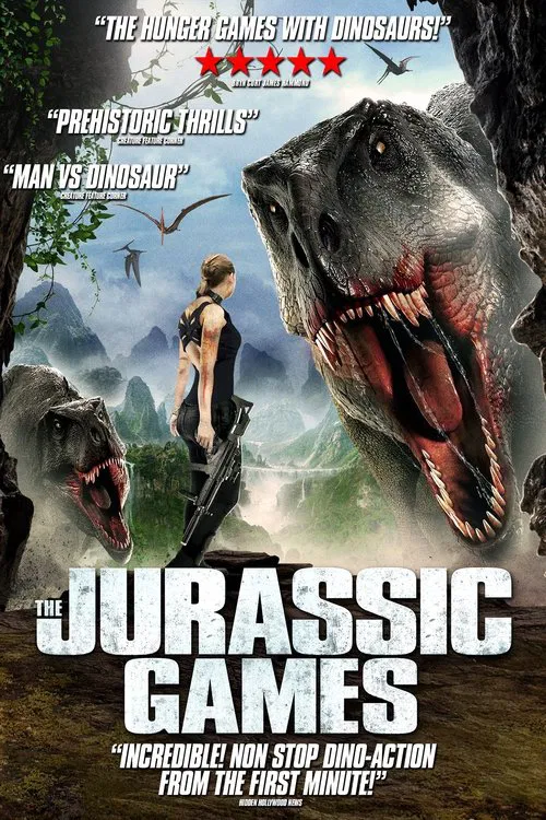 Movie poster for The Jurassic Games (2018)