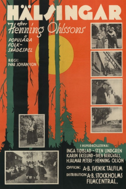 Movie poster for Hälsingar (1933)