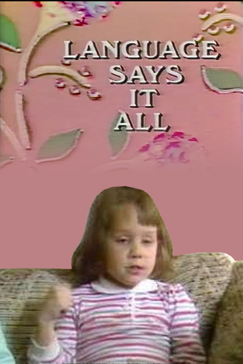 Movie poster for Language Says It All (1987)